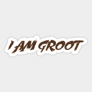 I AM GROOT Sticker